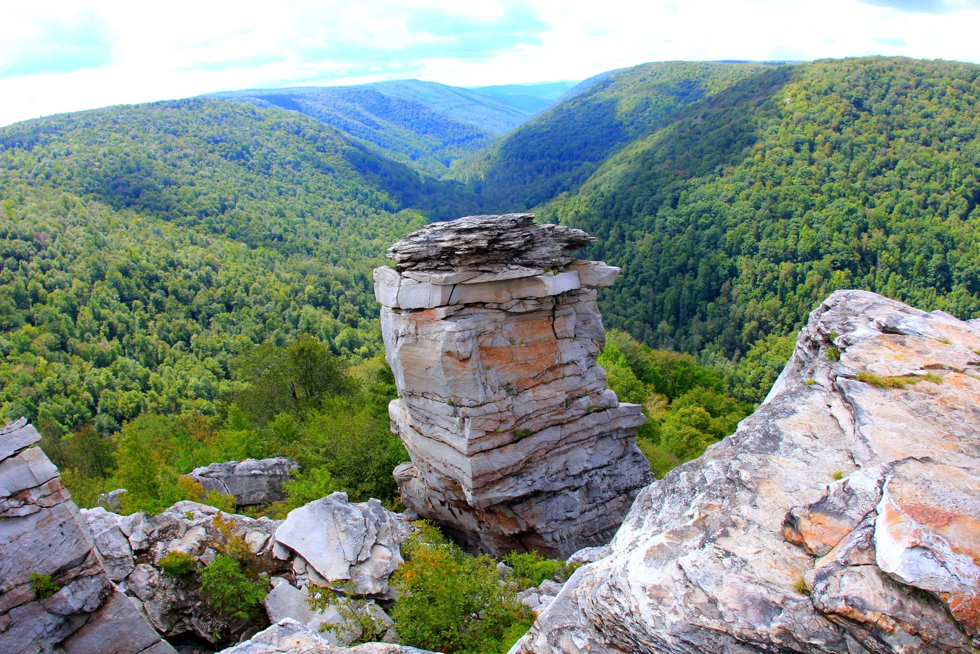 Lindy Point Observation Deck